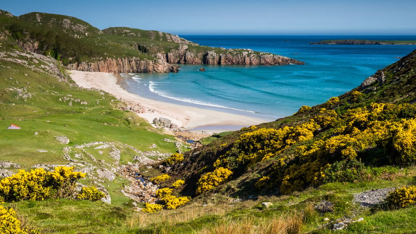 Sango Bay Durness beach - NC500